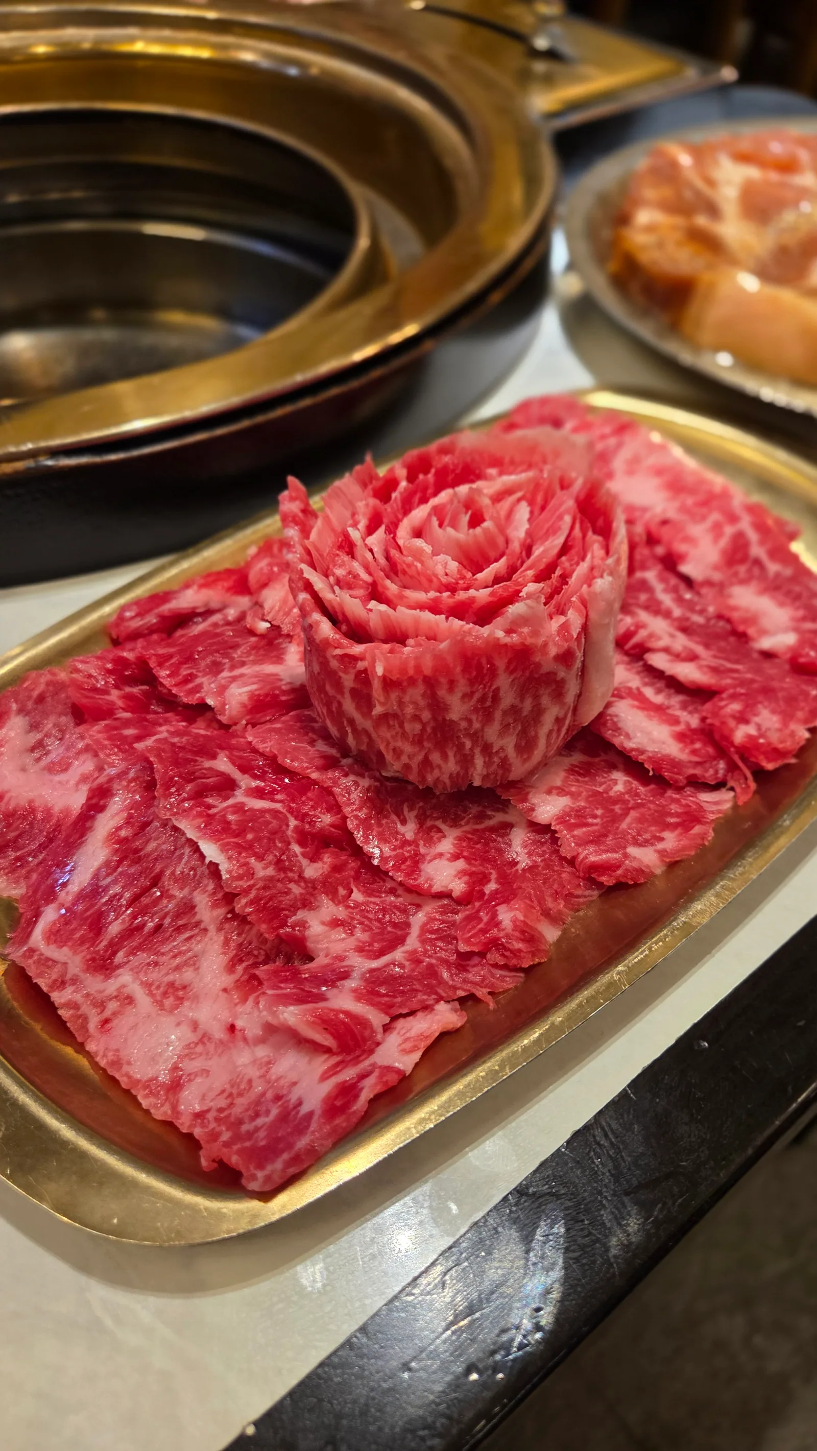 Hanwoo Nunkkotsal 100g — charcoal grilled